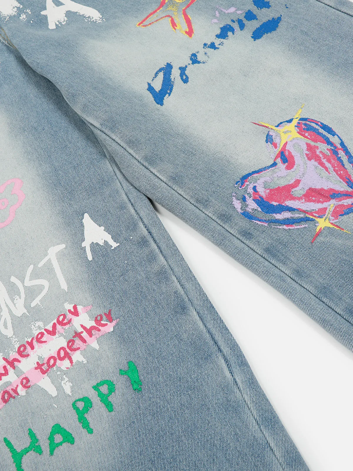 Aelfric Eden Graffiti Baggy Jeans sold by Aelfric Eden product image thumbnail 4