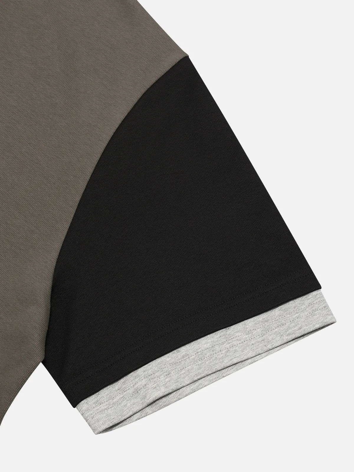 Aelfric Eden Color Blocking Two Layer Tee sold by Aelfric Eden product image thumbnail 5