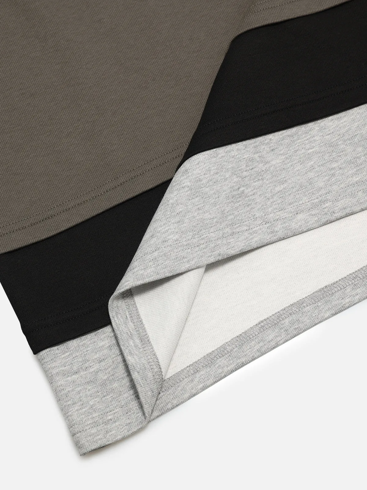 Aelfric Eden Color Blocking Two Layer Tee sold by Aelfric Eden product image thumbnail 4