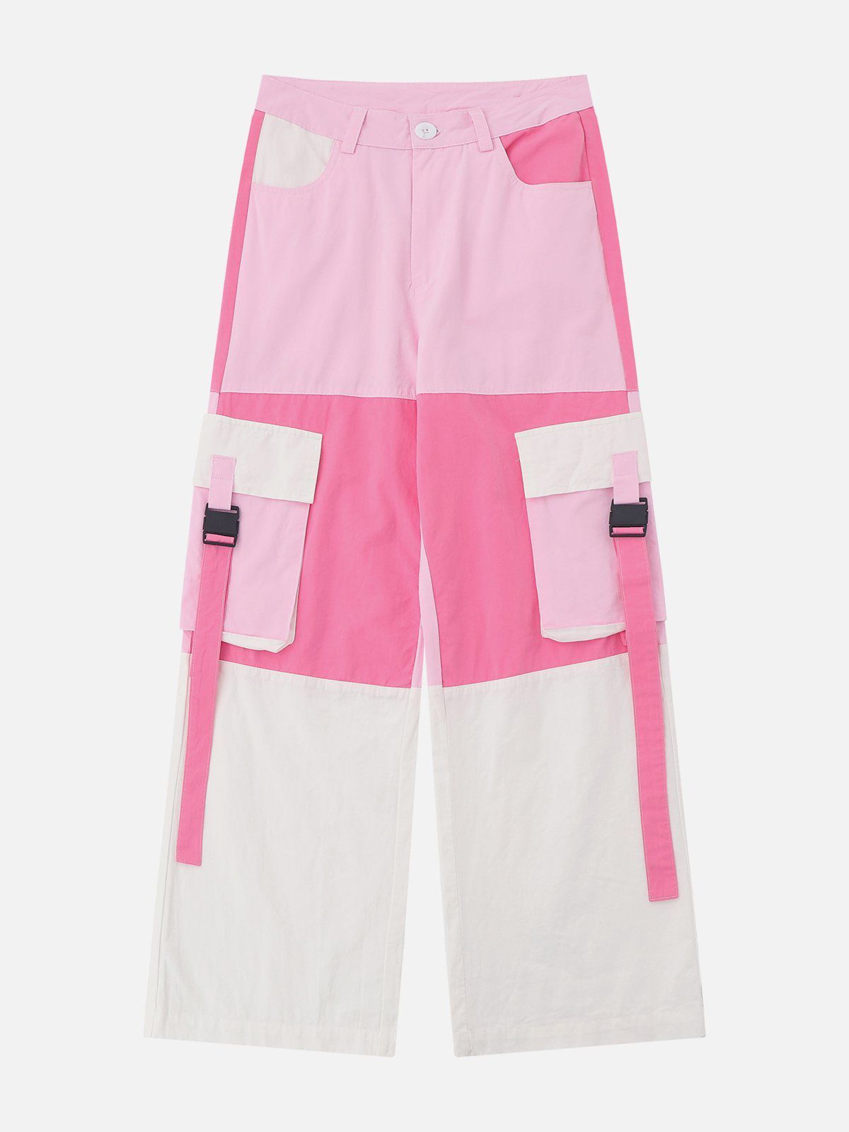 Color Blocking Pocket Cargo Pants sold by Aelfric Eden product image thumbnail 2