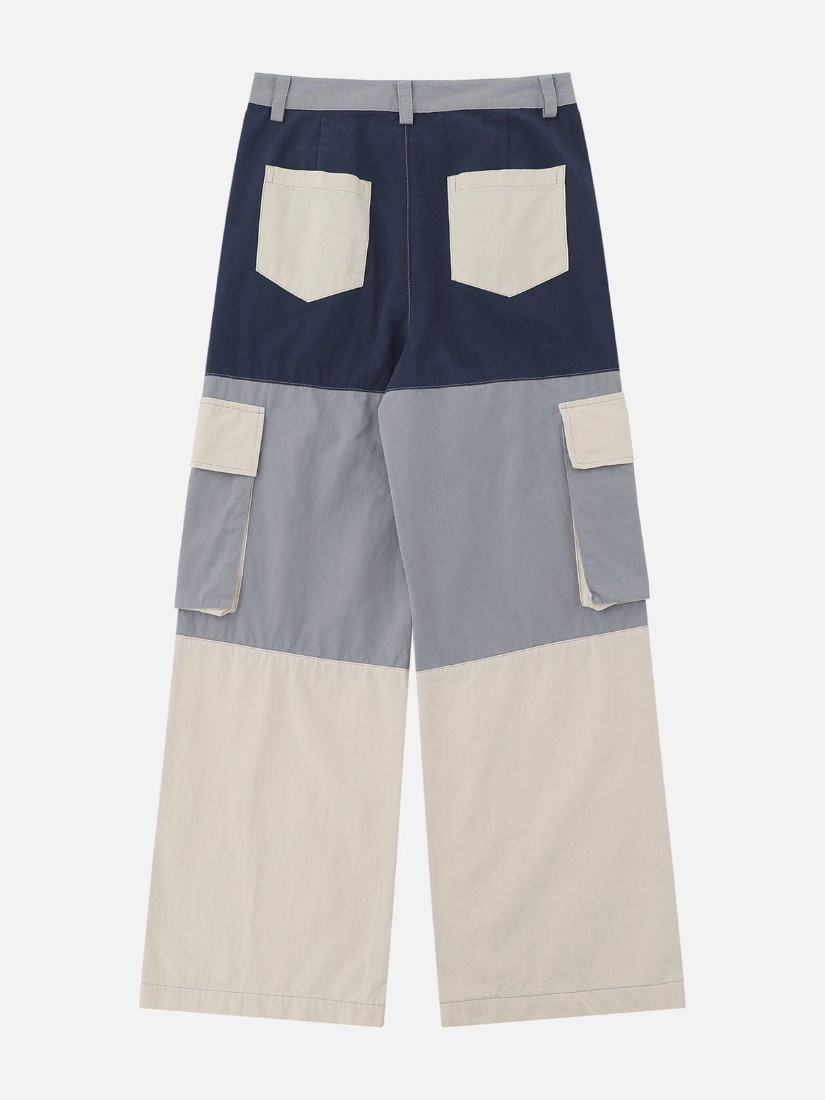 Color Blocking Pocket Cargo Pants sold by Aelfric Eden product image thumbnail 3