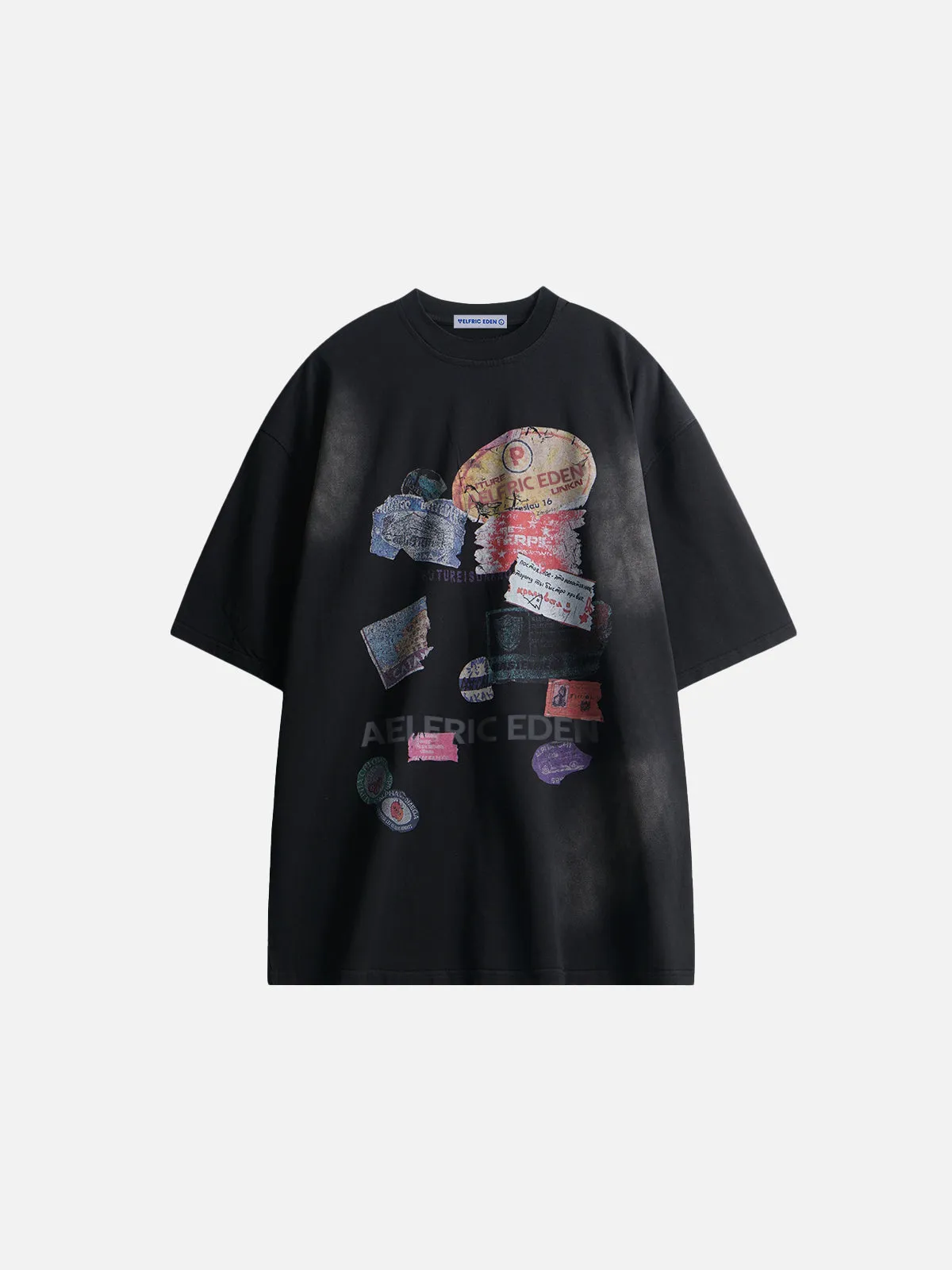 Aelfric Eden Sticker Print Washed Tee sold by Aelfric Eden