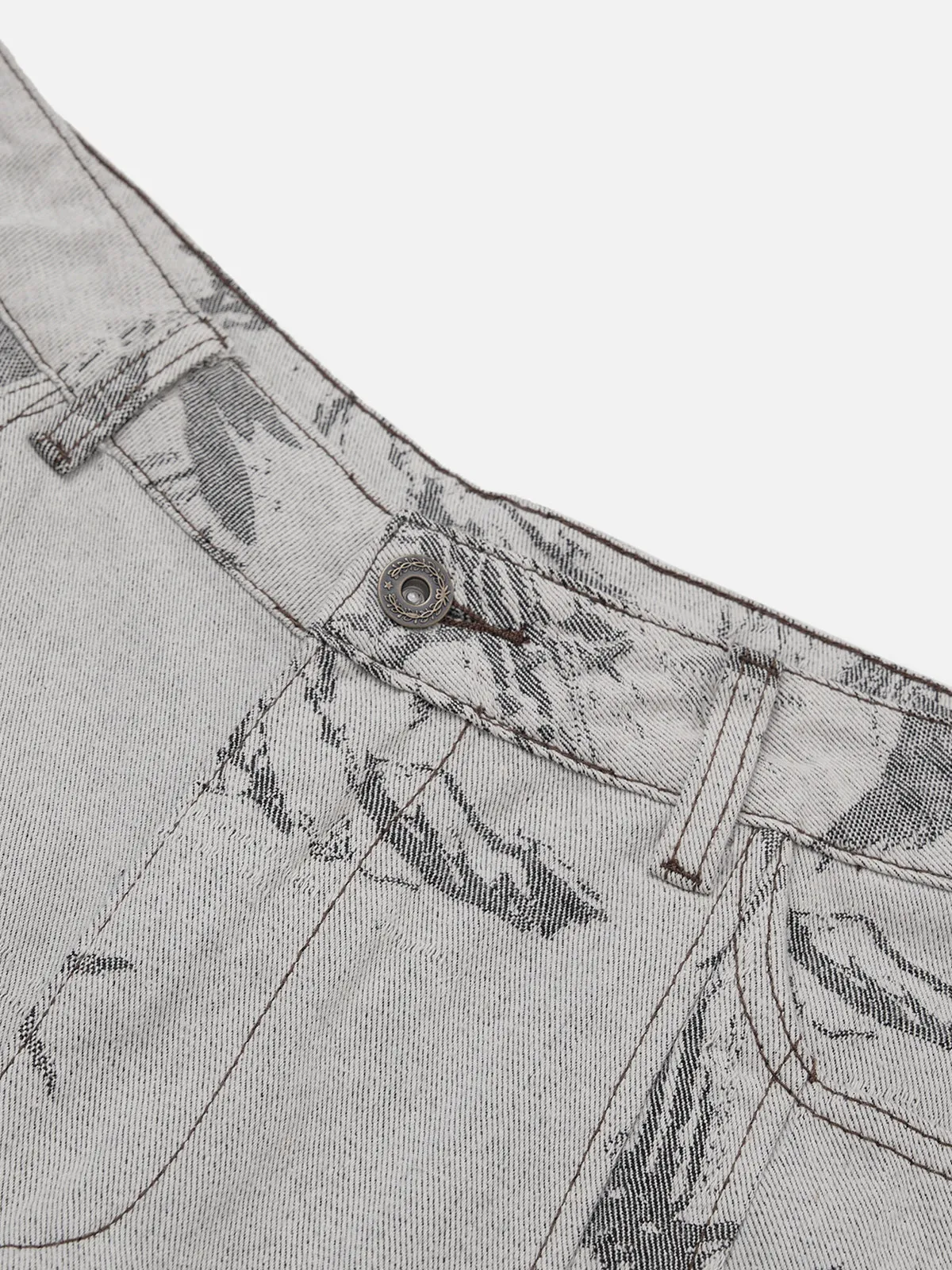 Aelfric Eden Abstract Graphic Jeans sold by Aelfric Eden product image thumbnail 3