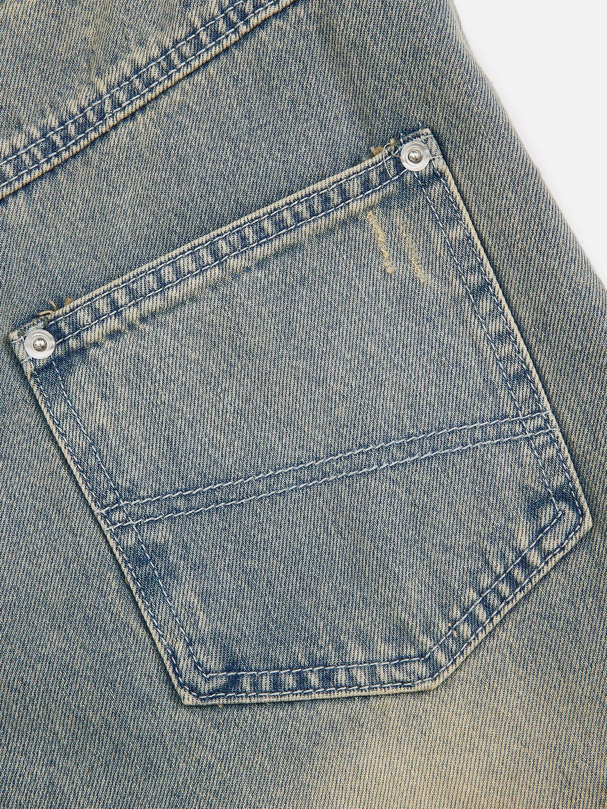 Aelfric Eden Ripped Layered Baggy Jeans sold by Aelfric Eden product image thumbnail 5