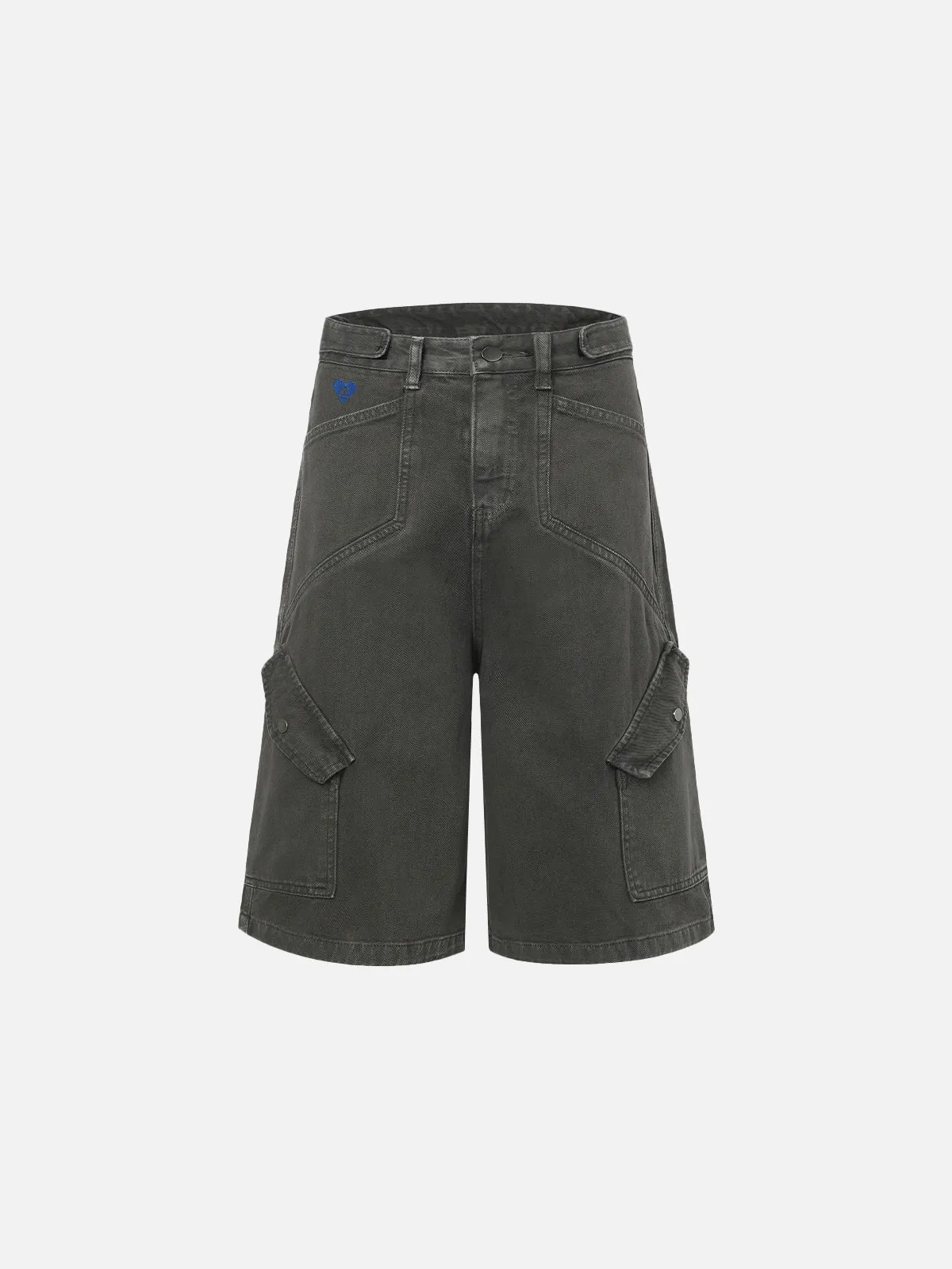 Aelfric Eden Multi Pocket Washed Longline Jorts sold by Aelfric Eden