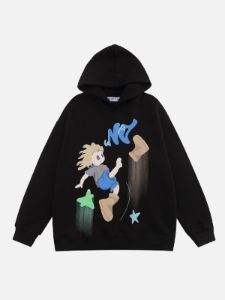 Aelfric Eden Creative Cartoon Pattern Hoodie sold by Aelfric Eden