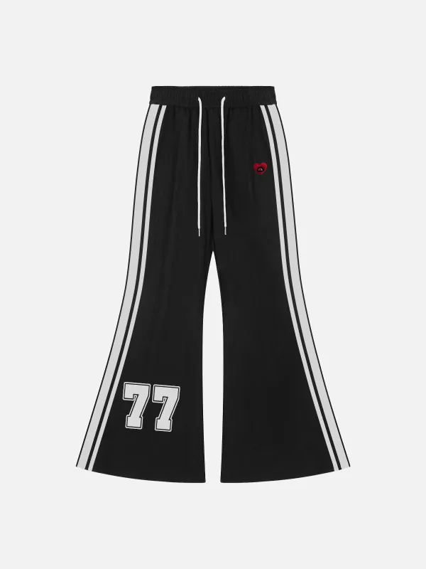 Aelfric Eden Stripe Number Flared Sweatpants sold by Aelfric Eden