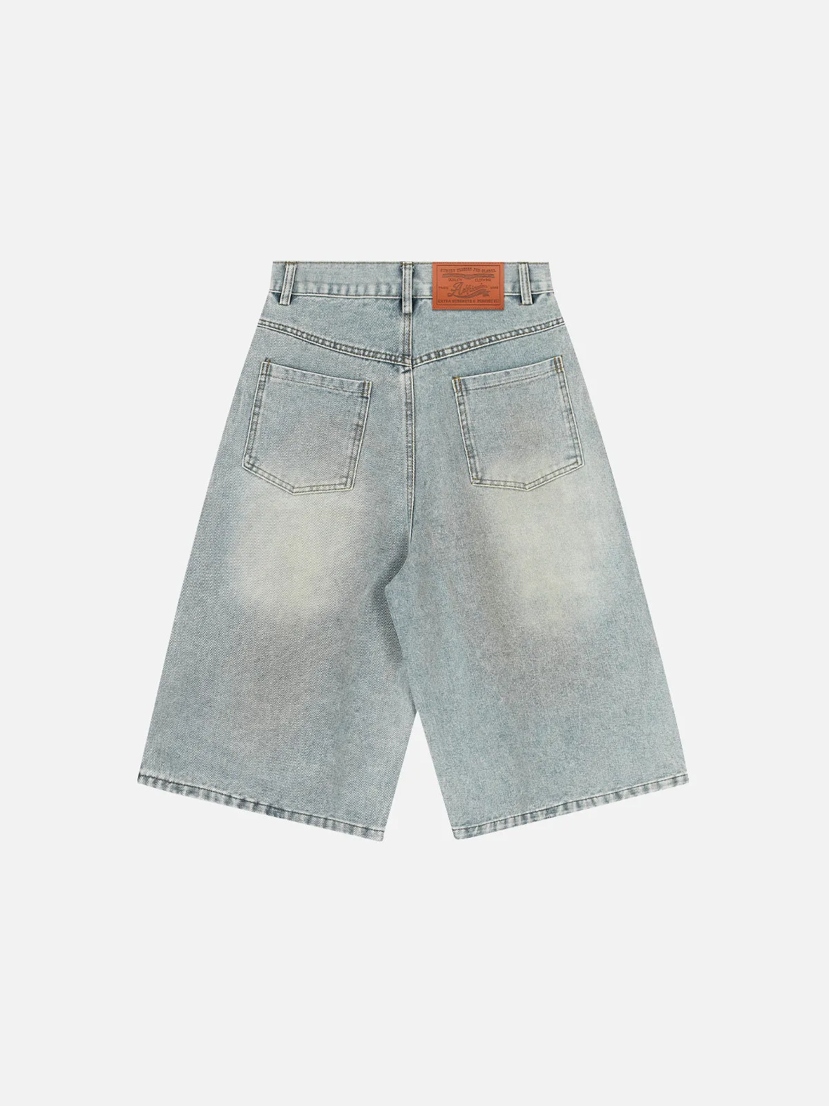 Aelfric Eden Splash-Ink Washed Loose Jorts sold by Aelfric Eden product image thumbnail 2