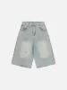Aelfric Eden Splash-Ink Washed Loose Jorts sold by Aelfric Eden