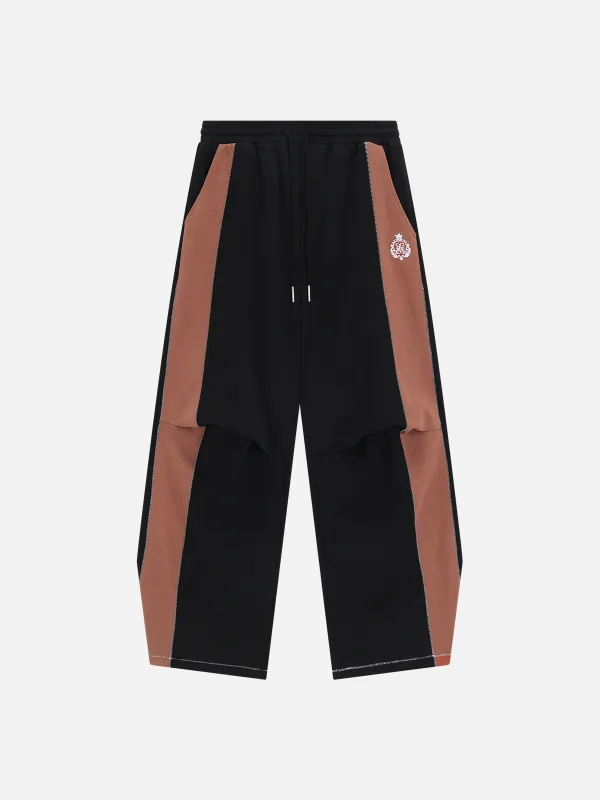 Aelfric Eden Embroidery Patchwork Track Pants | Parallel