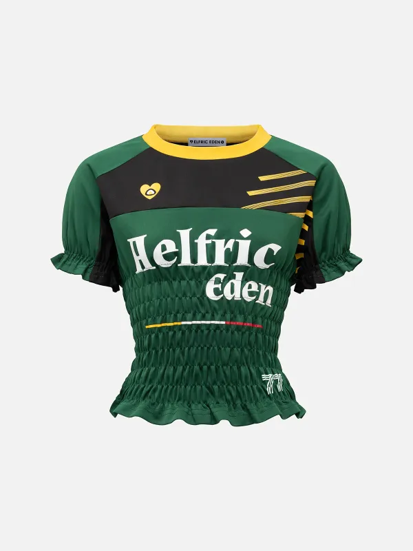 Aelfric Eden Pleated Cropped Tee sold by Aelfric Eden