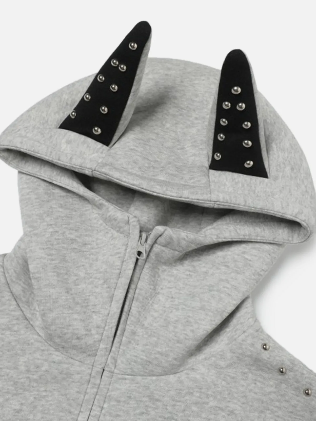 Aelfric Eden Rivet Horn Zip Up Hoodie sold by Aelfric Eden product image thumbnail 4