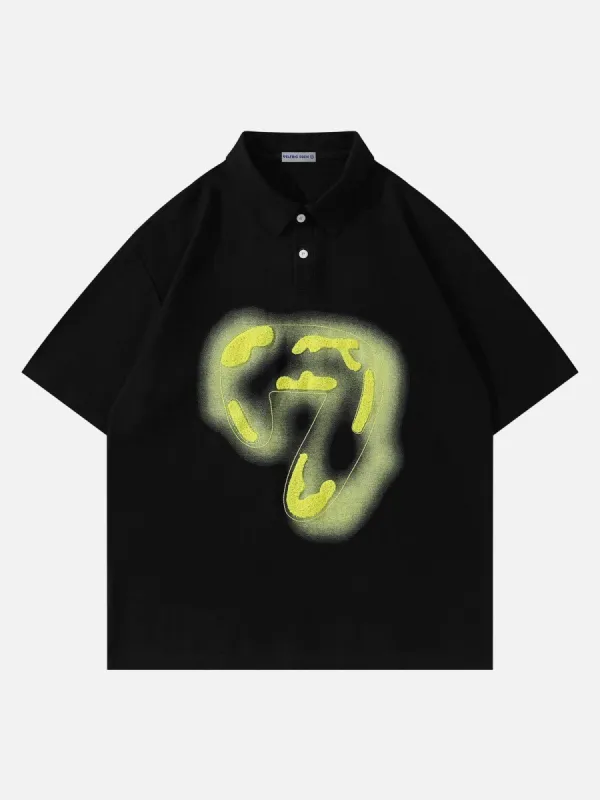 Aelfric Eden Dip-Dye Polo Tee sold by Aelfric Eden