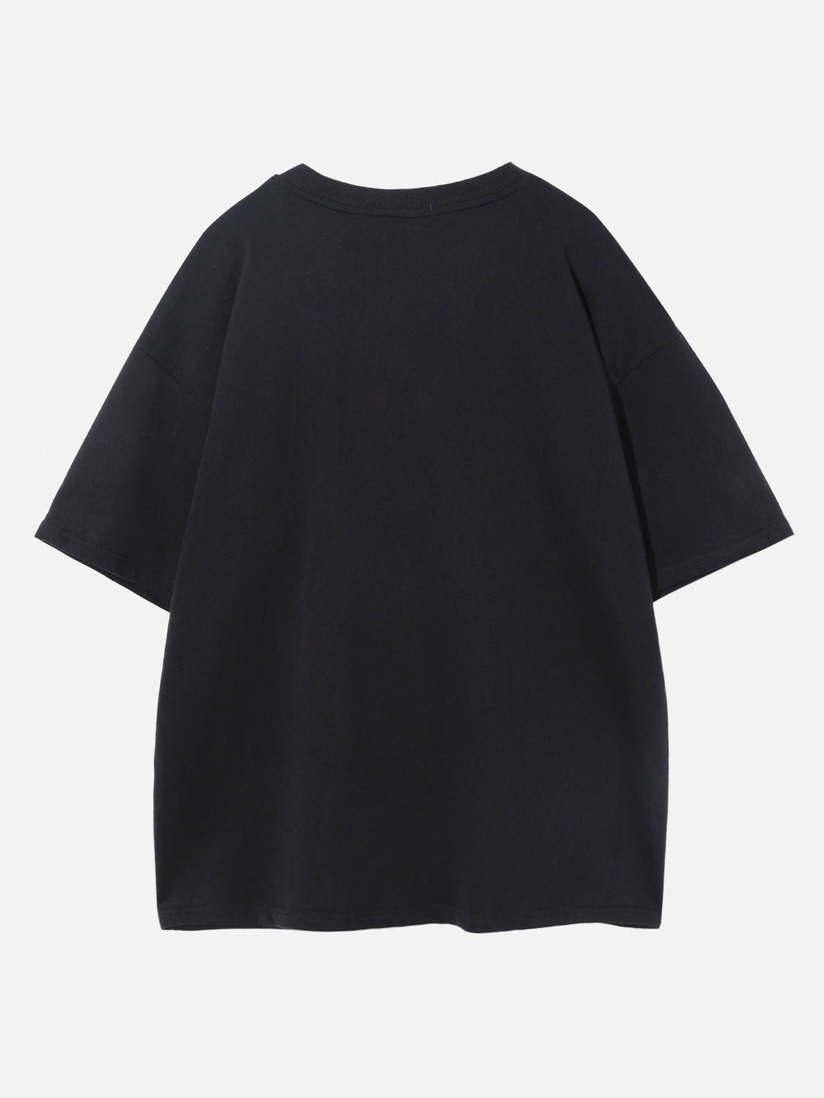 Aelfric Eden Love & Peace Blurring Design Tee sold by Aelfric Eden product image thumbnail 4