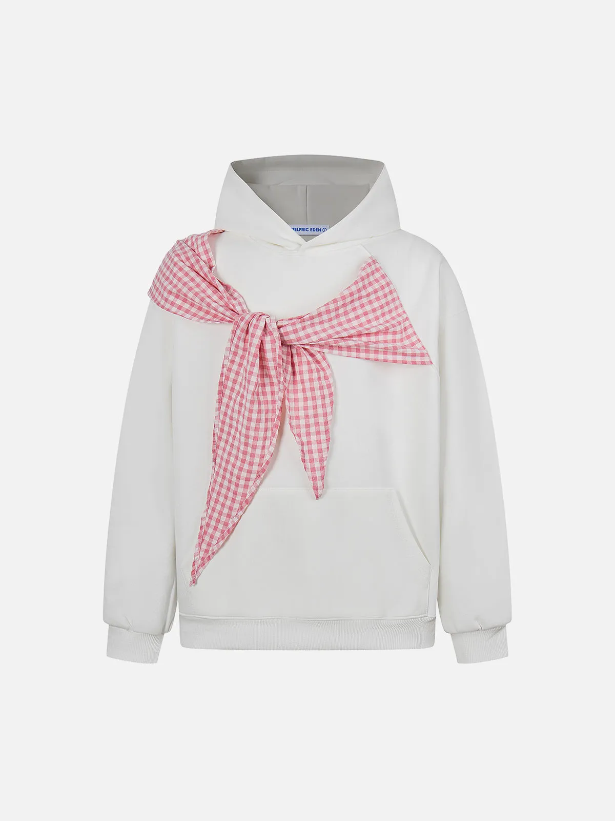 Aelfric Eden Plaid Bow Pullover Hoodie sold by Aelfric Eden product image thumbnail 3