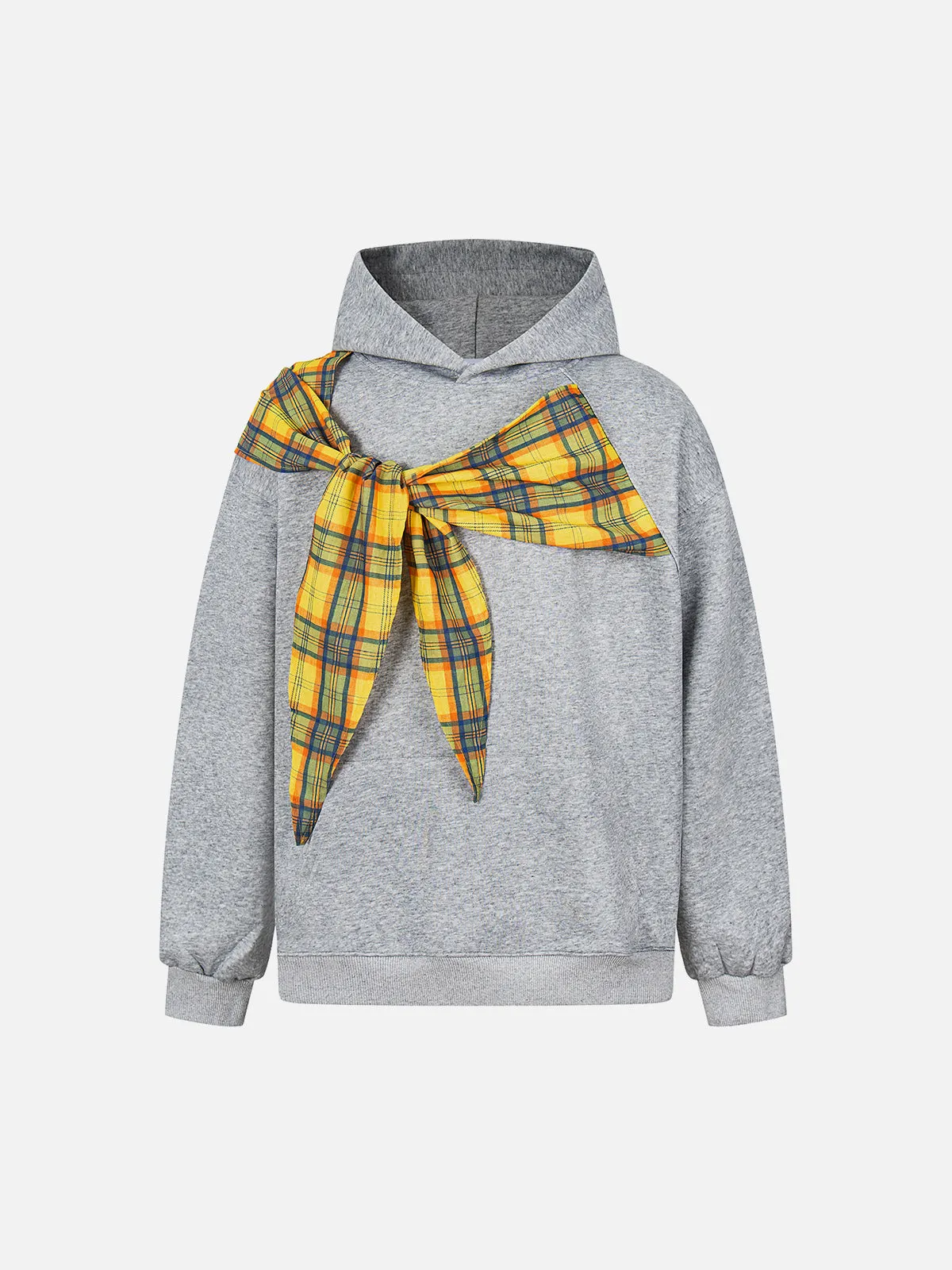 Aelfric Eden Plaid Bow Pullover Hoodie sold by Aelfric Eden product image thumbnail 2