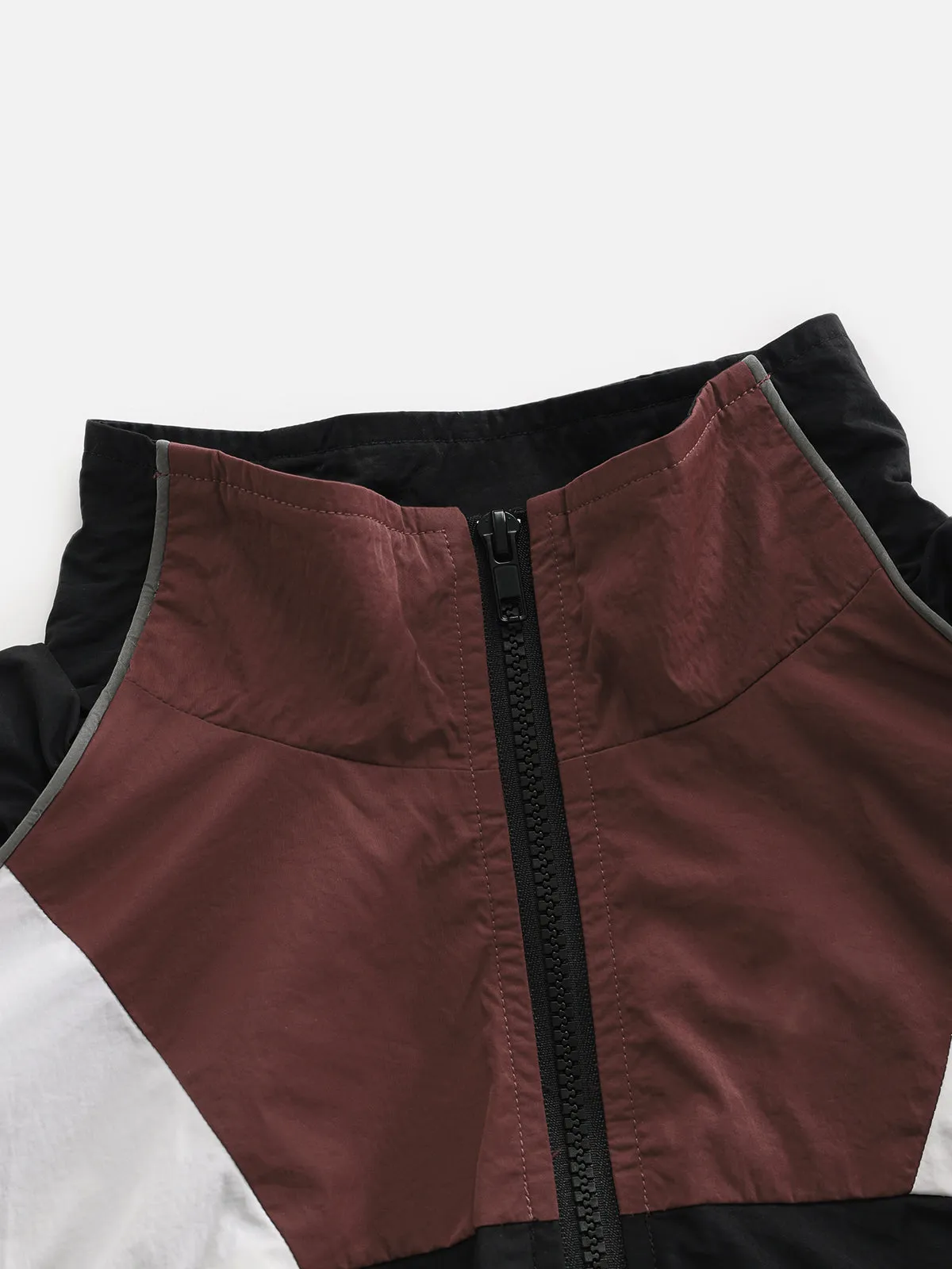 Aelfric Eden Patchwork Wrinkle Cropped Jacket sold by Aelfric Eden product image thumbnail 3