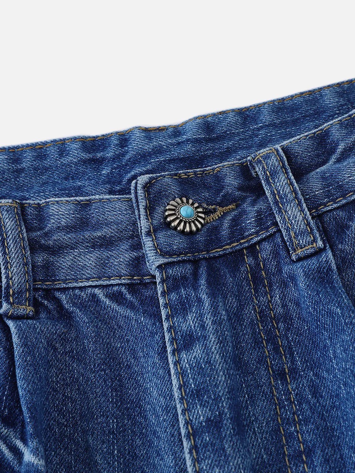 Aelfric Eden Bead Embellished Longline Jorts sold by Aelfric Eden product image thumbnail 5