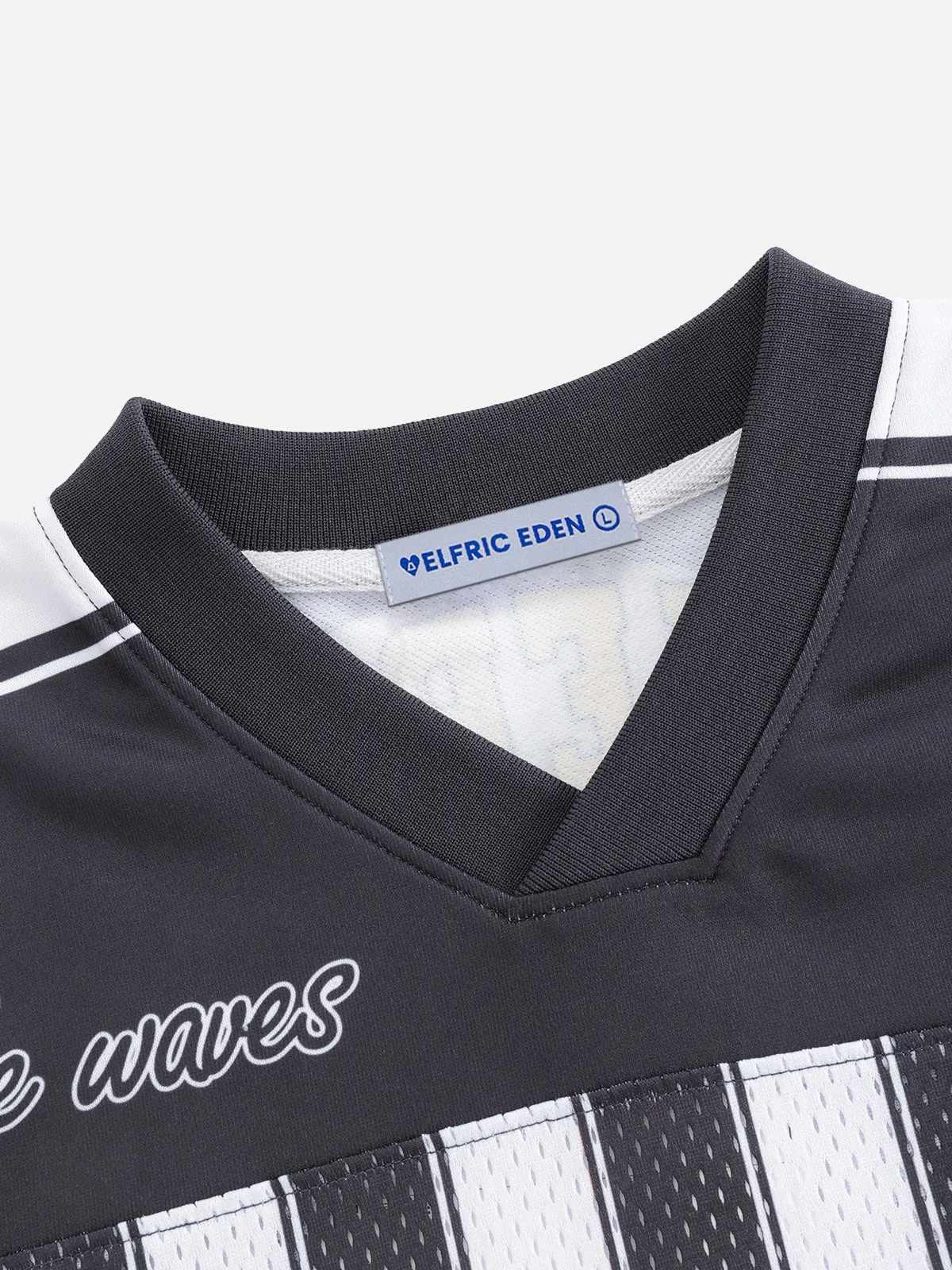 Aelfric Eden Stripe Number Football Jersey sold by Aelfric Eden product image thumbnail 3