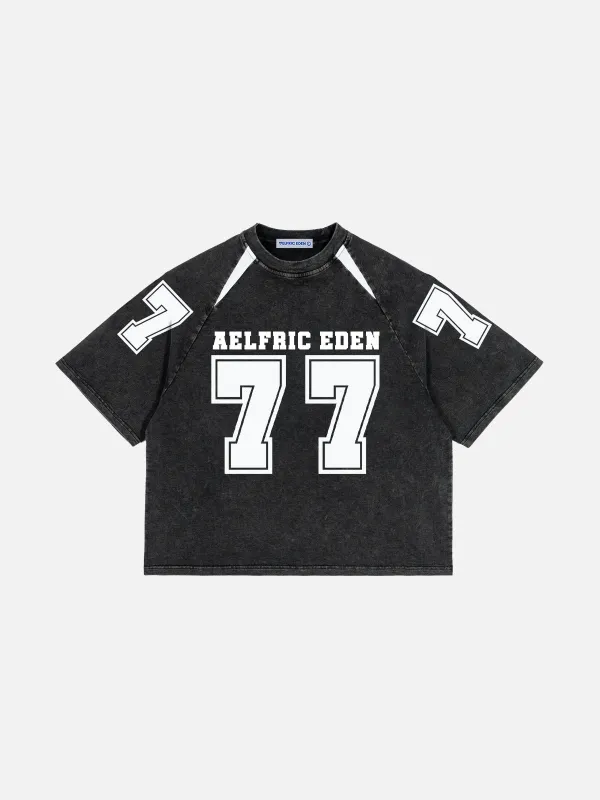 Aelfric Eden 77 Washed Boxy Tee sold by Aelfric Eden