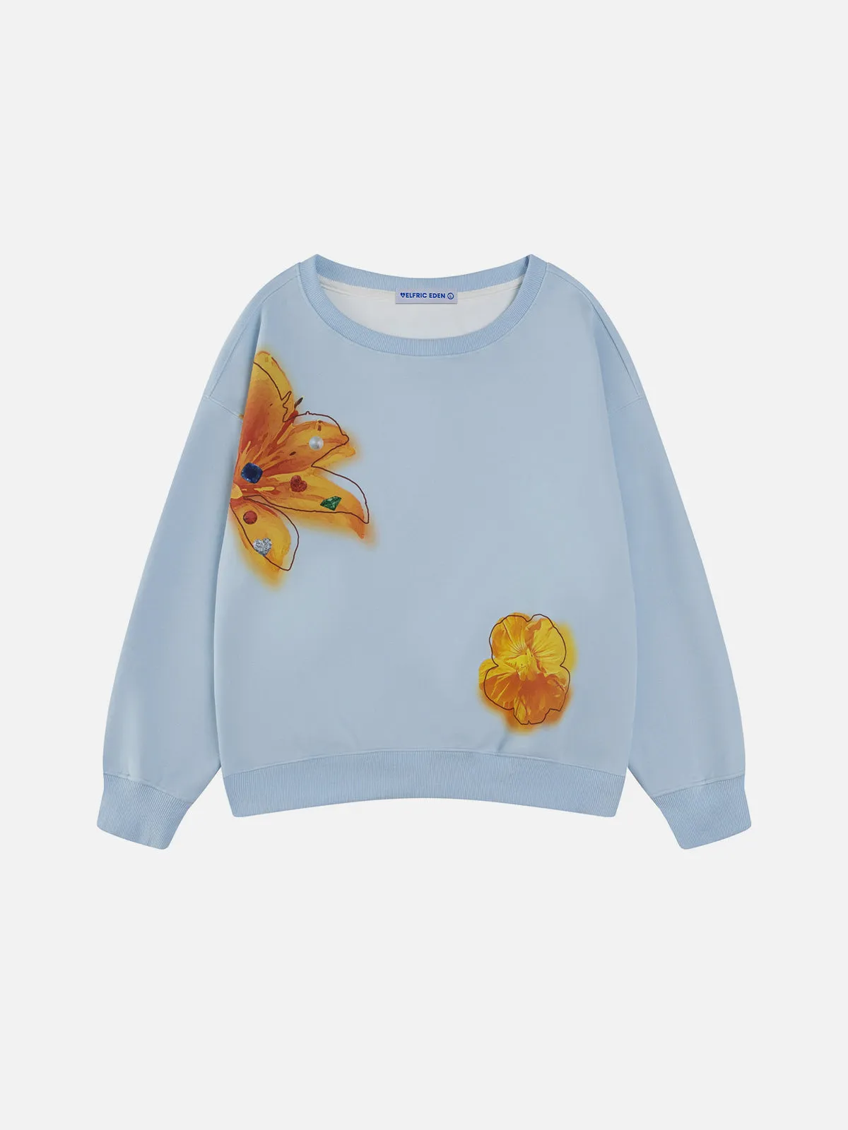Aelfric Eden Floral Graphic Sweatshirt sold by Aelfric Eden product image thumbnail 3