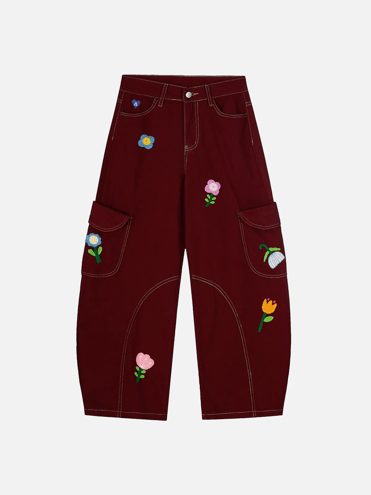 Aelfric Eden Floral Baggy Barrel Pants sold by Aelfric Eden product image thumbnail 2