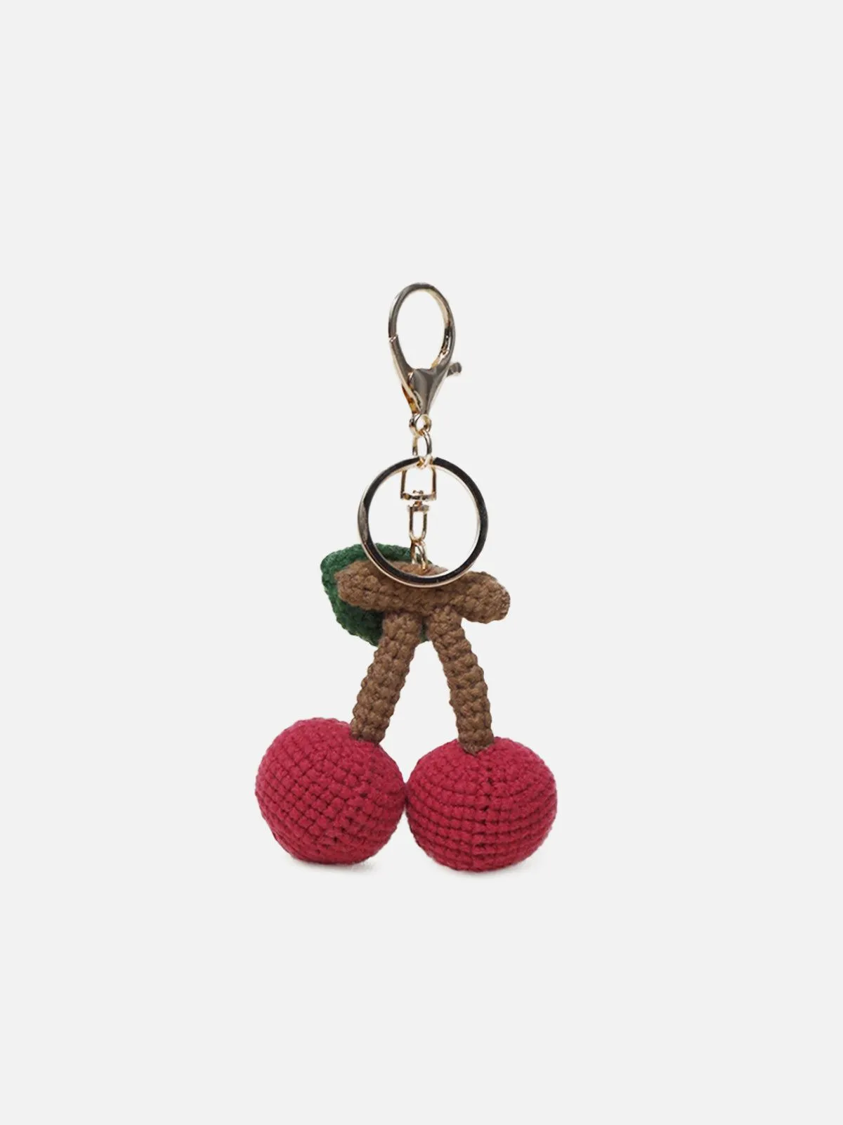 Crochet Cherry Keychain sold by Aelfric Eden product image thumbnail 3