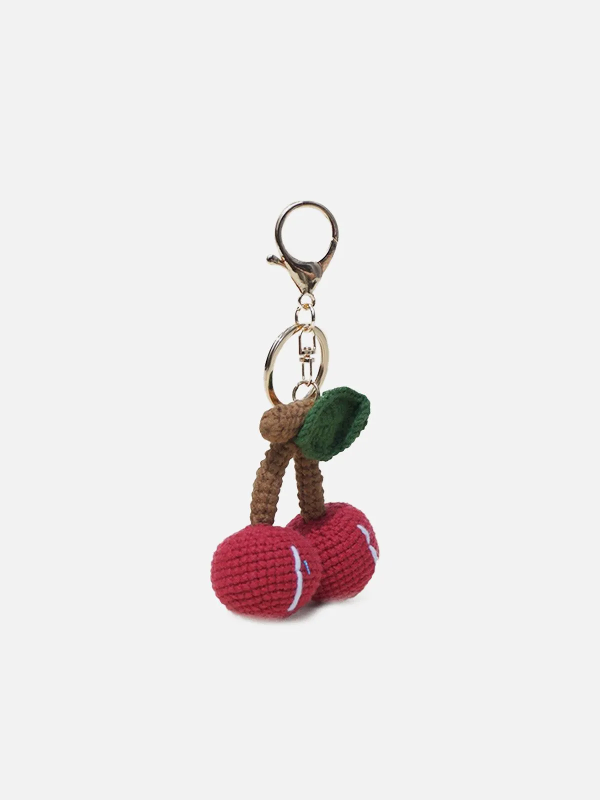 Crochet Cherry Keychain sold by Aelfric Eden product image thumbnail 2