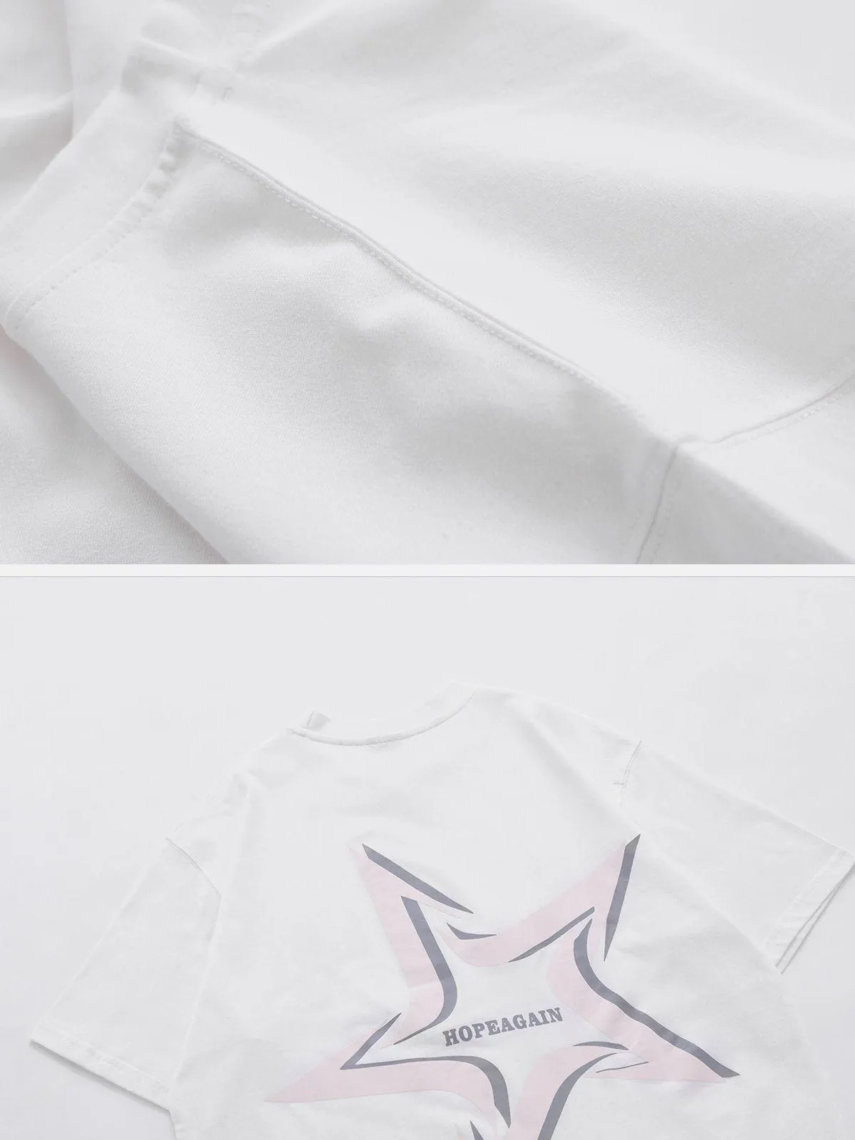 Aelfric Eden Star Letter Print Tee sold by Aelfric Eden product image thumbnail 5