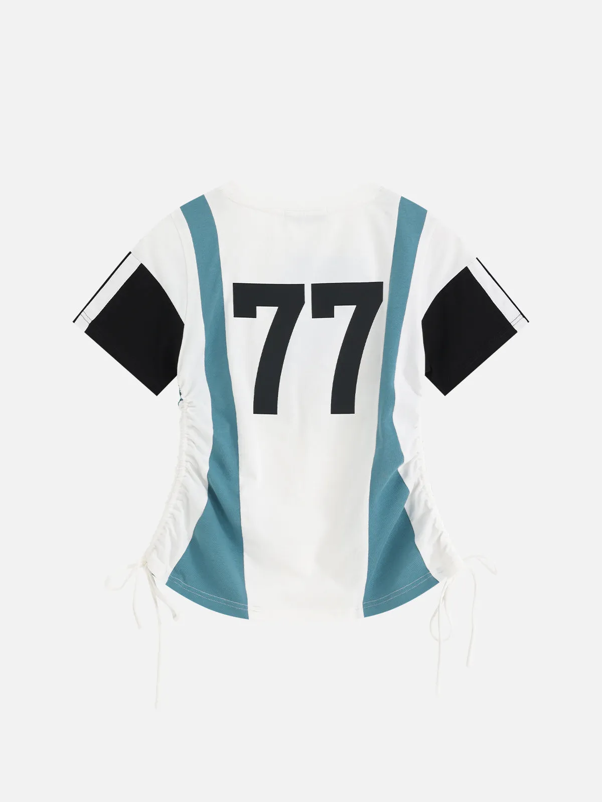 Aelfric Eden Color Blocking Stripe Number Tee sold by Aelfric Eden product image thumbnail 2
