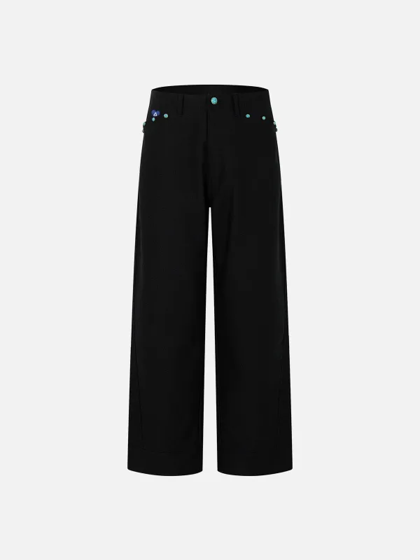 Aelfric Eden Bead Embellished  Baggy Cargo Pants sold by Aelfric Eden