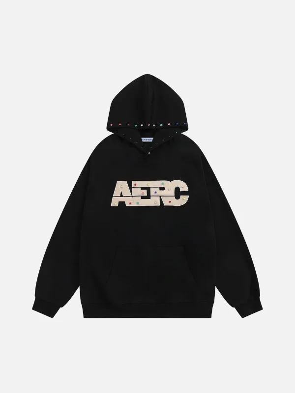 Aelfric Eden Rhinestone Pullover Hoodie made by Aelfric Eden