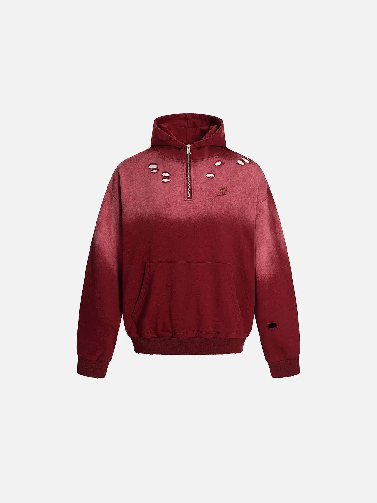 Aelfric Eden Gradient Half Zip Up Hoodie sold by Aelfric Eden