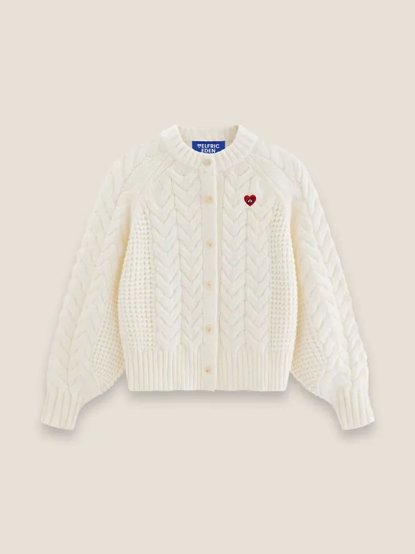 Aelfric Eden Essential Cable Cardigan sold by Aelfric Eden