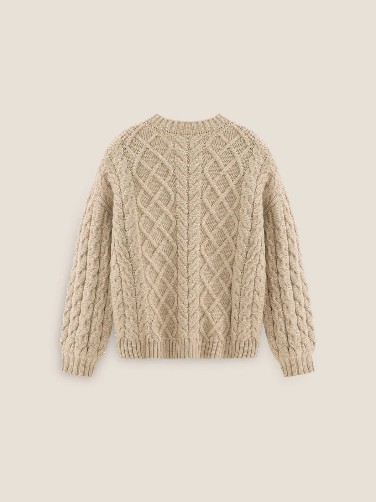 Aelfric Eden Essential Cable Sweater sold by Aelfric Eden product image thumbnail 2