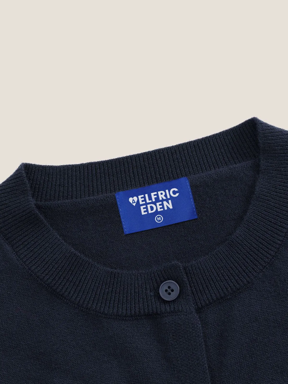 Aelfric Eden Essential Knit Boxy Cardigan sold by Aelfric Eden product image thumbnail 3