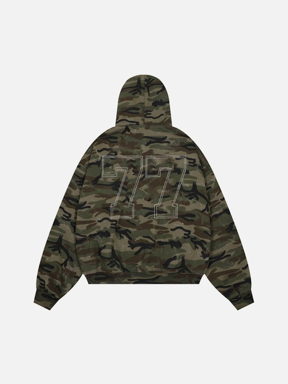 Aelfric Eden Camo Oversized Hoodie sold by Aelfric Eden product image thumbnail 2