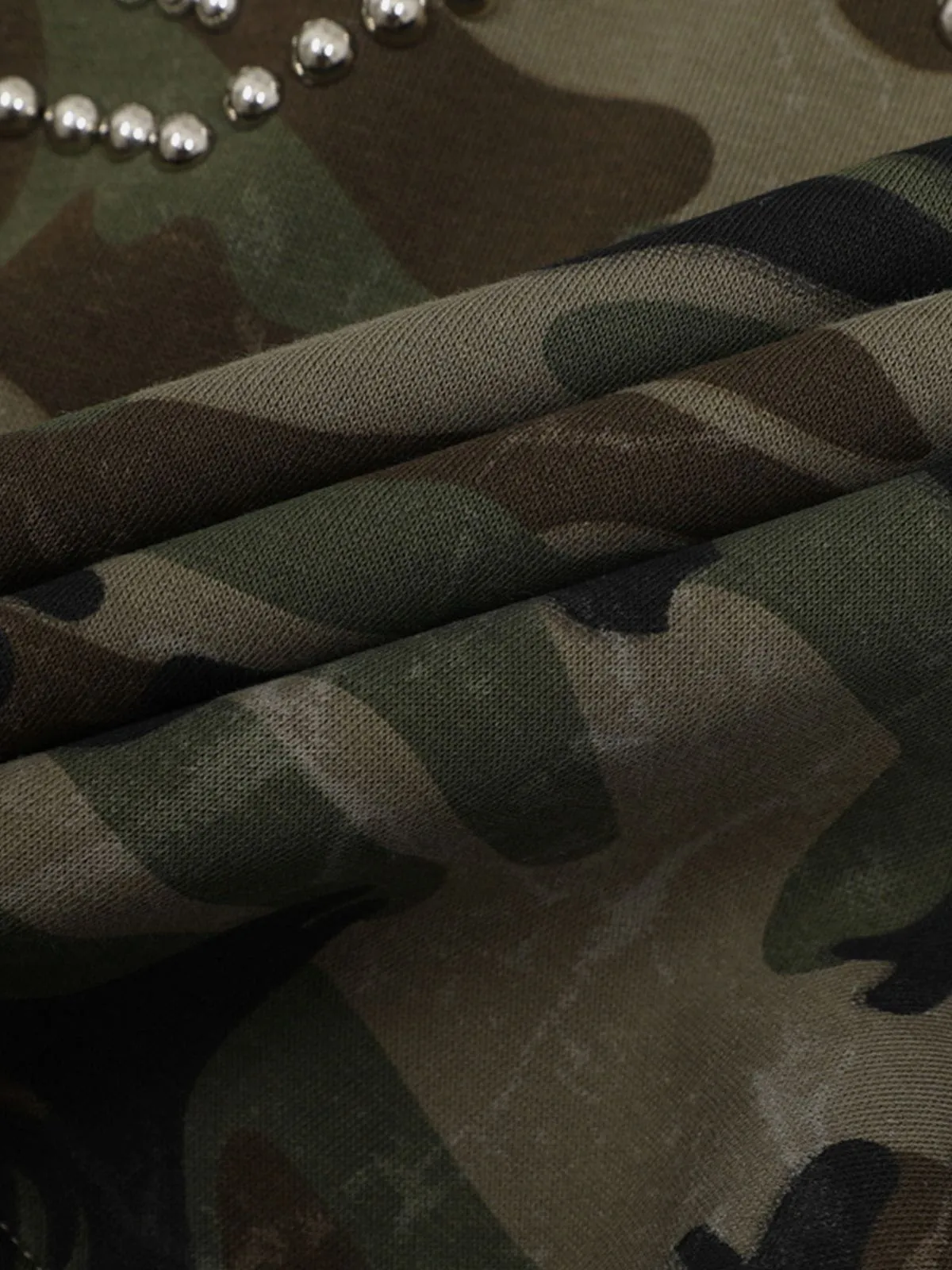 Aelfric Eden Camo Oversized Hoodie sold by Aelfric Eden product image thumbnail 4