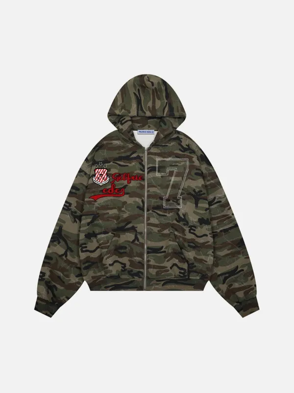 Aelfric Eden Camo Oversized Hoodie sold by Aelfric Eden