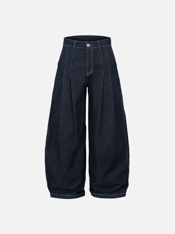 Aelfric Eden Pleated Barrel Jeans sold by Aelfric Eden