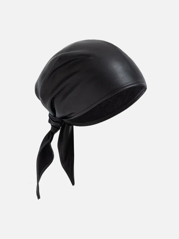 Faux Leather Square Scarf sold by Aelfric Eden