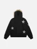 Aelfric Eden Rhinestone Star Zip Up Hoodie sold by Aelfric Eden