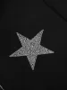 Aelfric Eden Rhinestone Star Zip Up Hoodie sold by Aelfric Eden