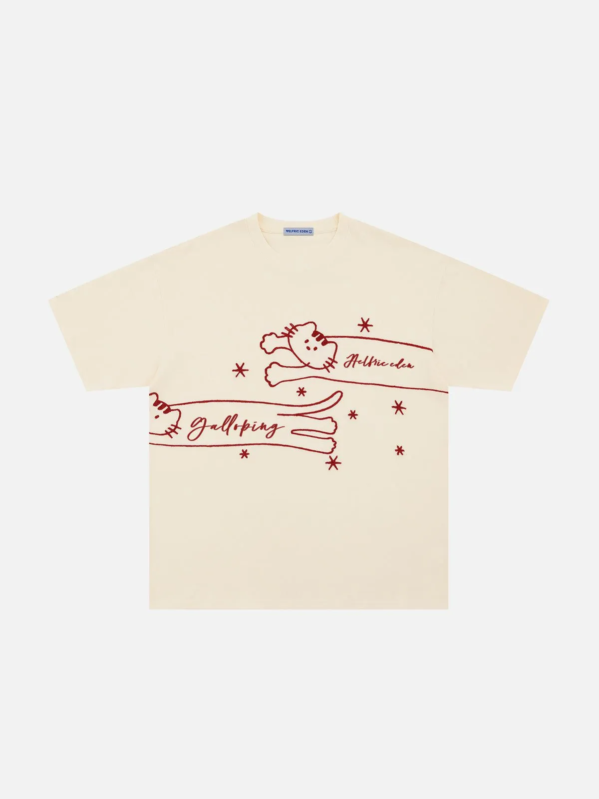 Aelfric Eden Cartoon Cat Tee sold by Aelfric Eden