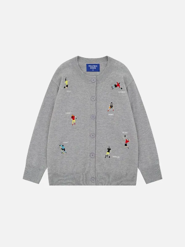 Aelfric Eden Sport Embroidery Cardigans sold by Aelfric Eden