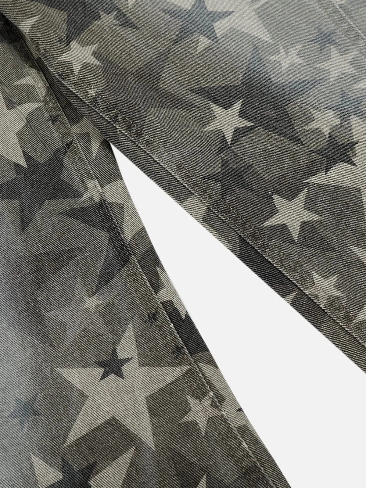 Aelfric Eden Camo Star Baaggy Barrel Jeans sold by Aelfric Eden product image thumbnail 5