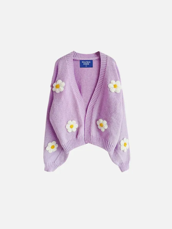Aelfric Eden Crochet Flower Cardigan sold by Aelfric Eden