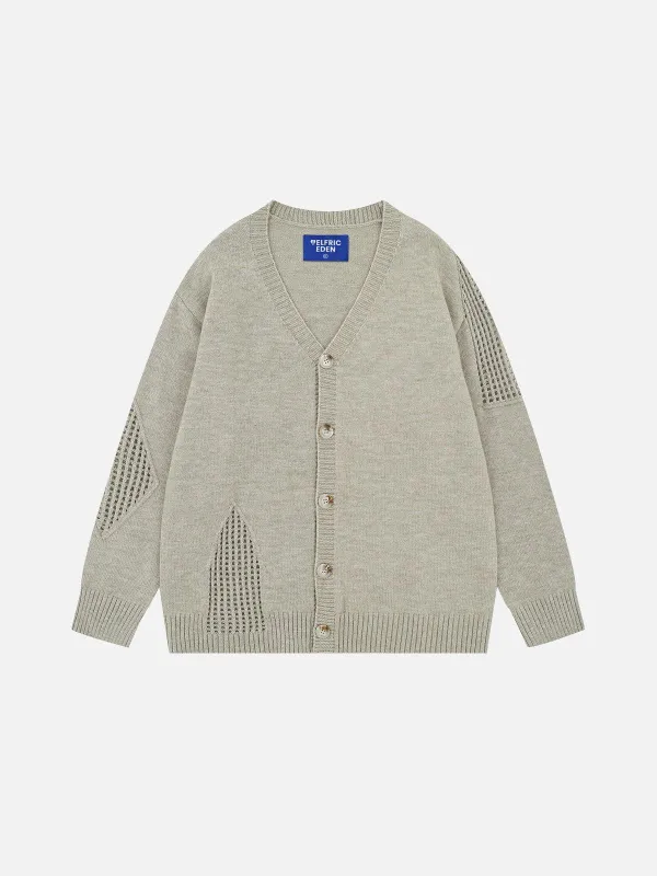 Aelfric Eden Mesh Patchwork Cardigan sold by Aelfric Eden