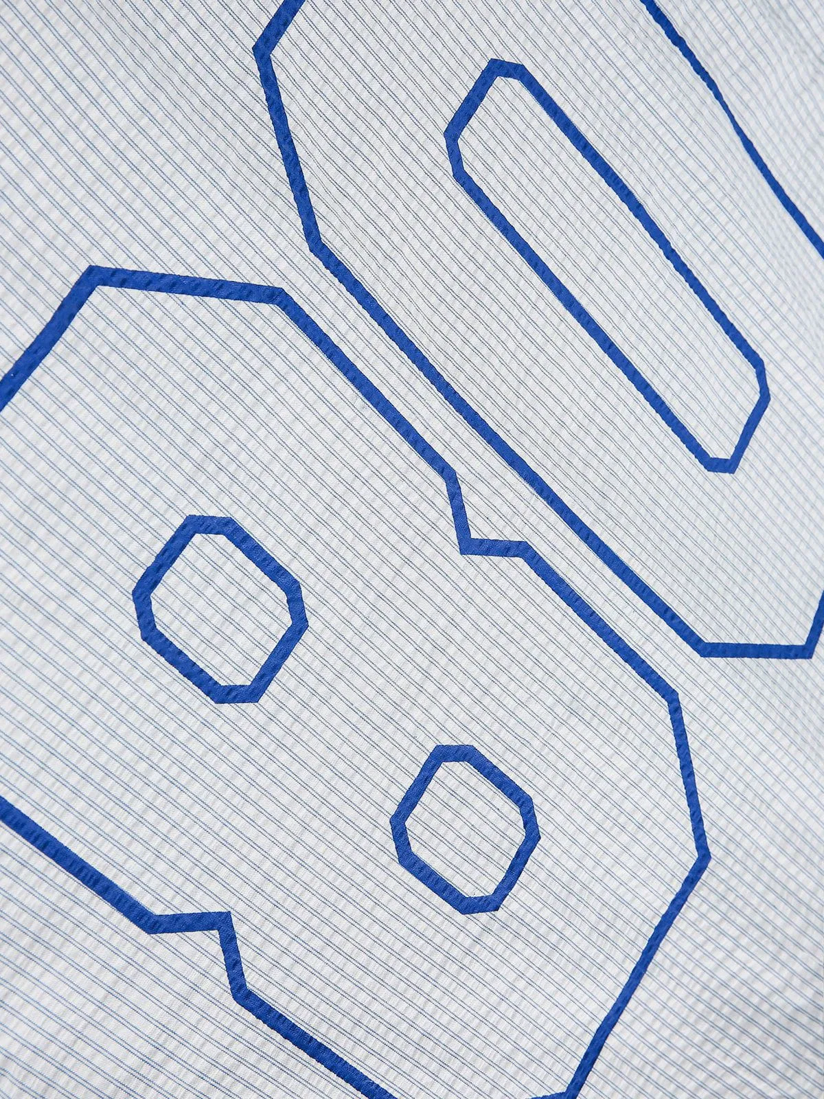 Aelfric Eden Stripe Stitch Number Short Sleeve Shirt sold by Aelfric Eden product image thumbnail 4