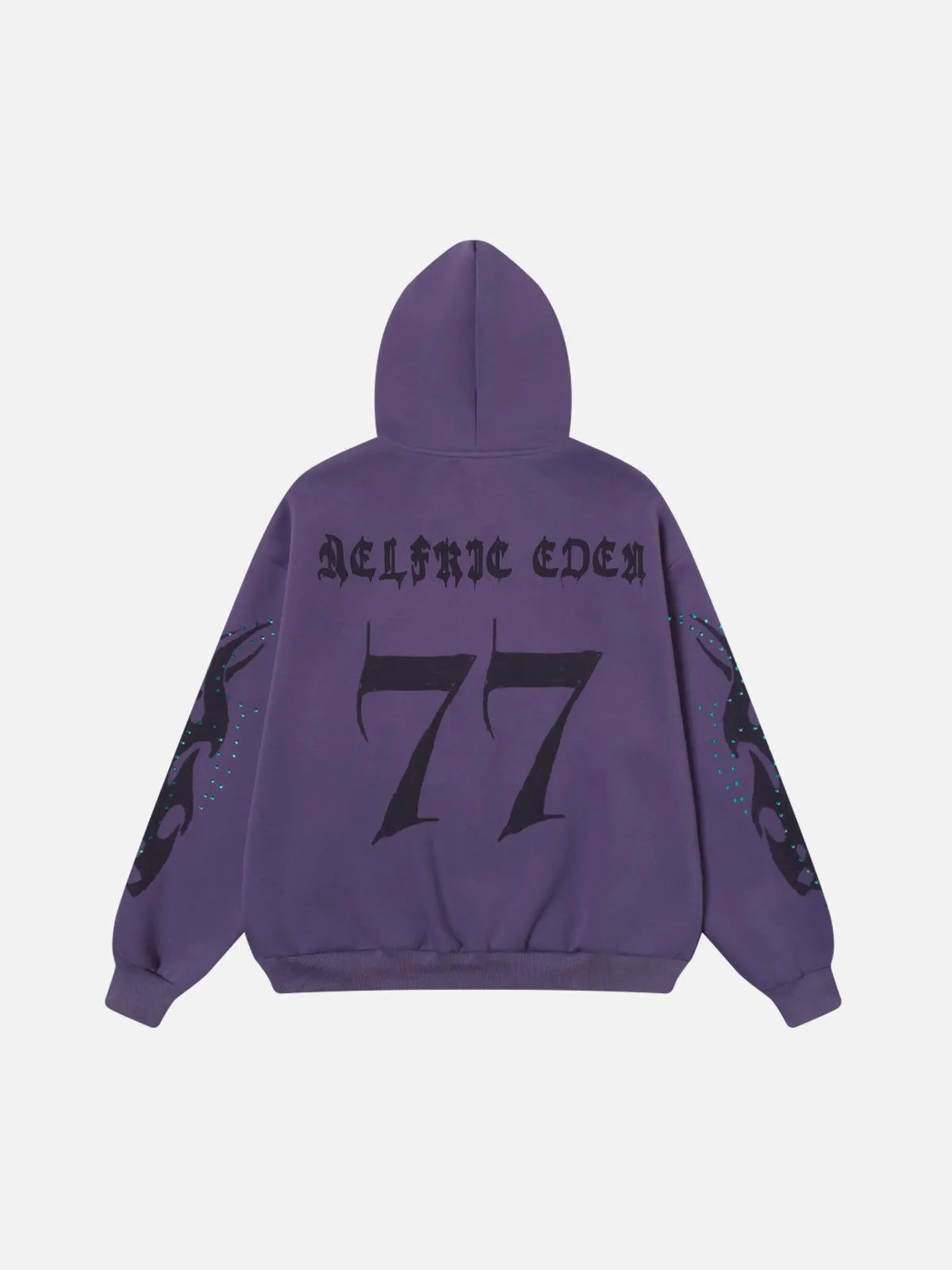 Aelfric Eden Oversized Calaite Flame Hoodie sold by Aelfric Eden product image thumbnail 2